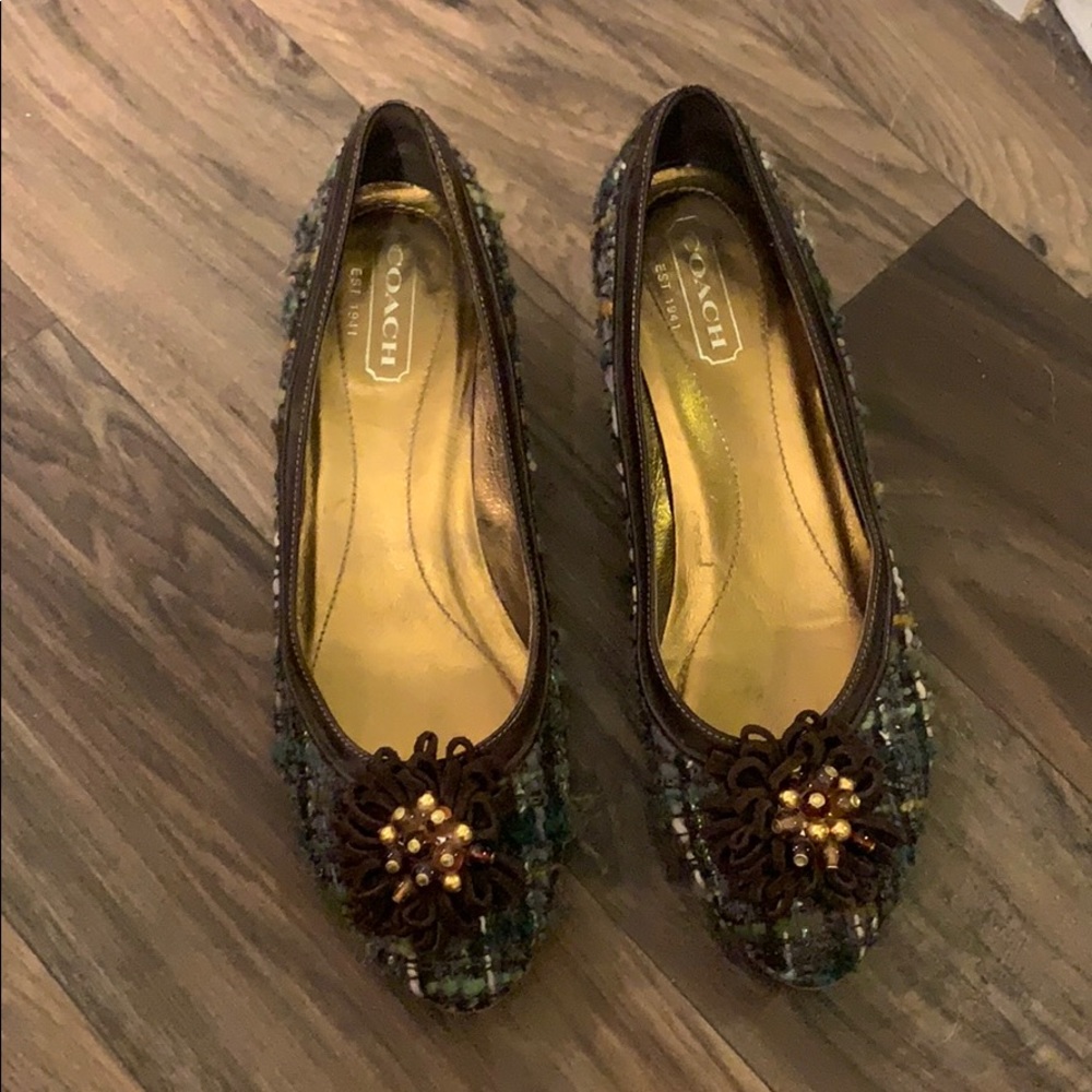 Coach Kitten Heels